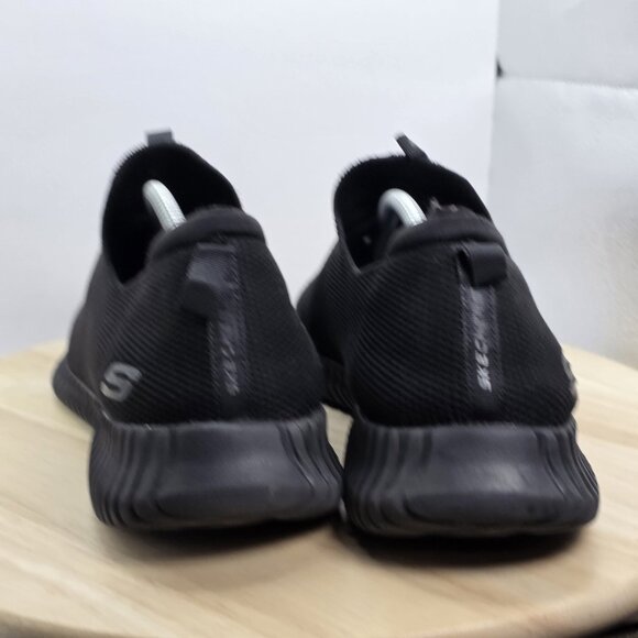 Skechers Elite Flex Wasik Black Men Shoes Sneakers - Size 9 - Picture 6 of 8